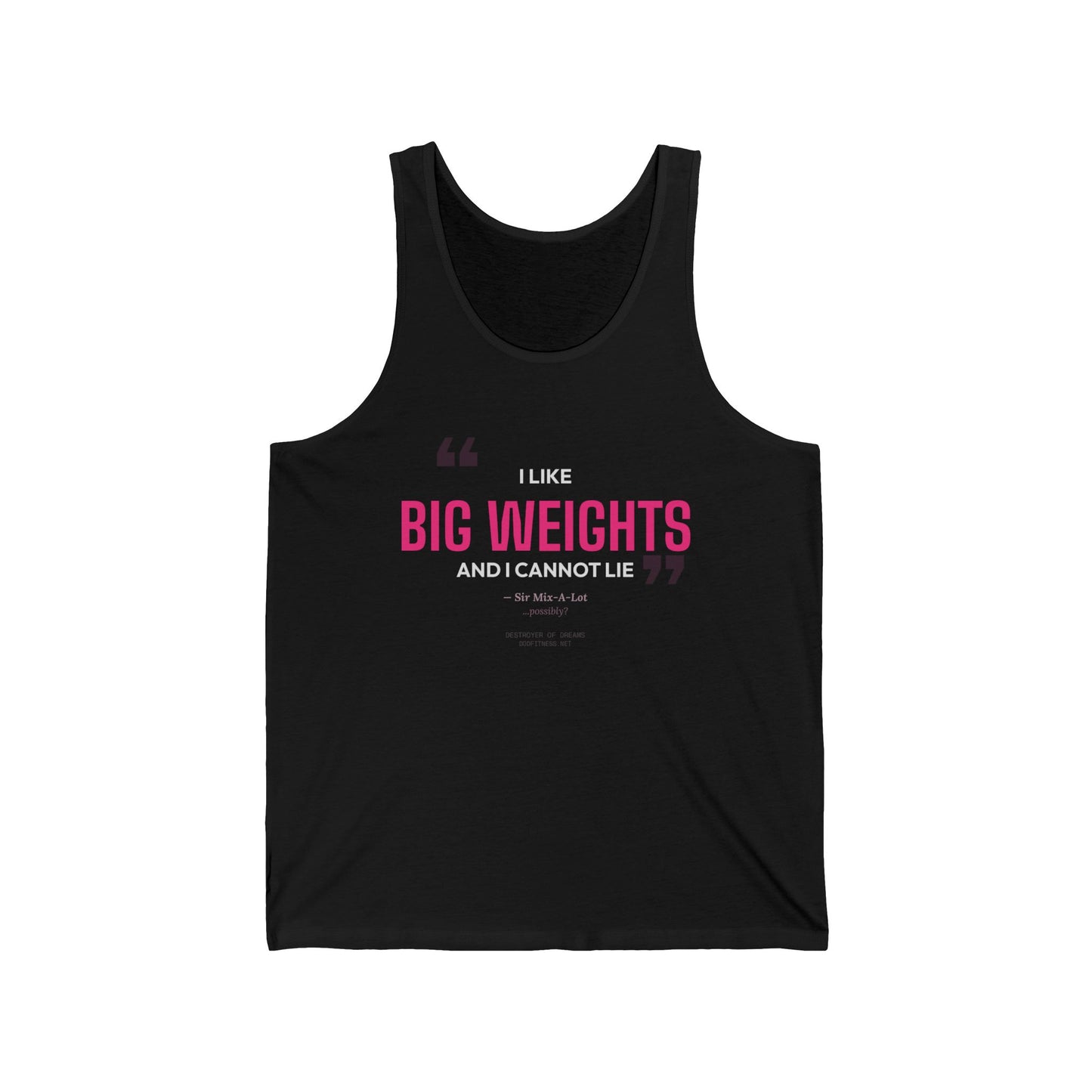 DoD Fitness - Big Weights Tank