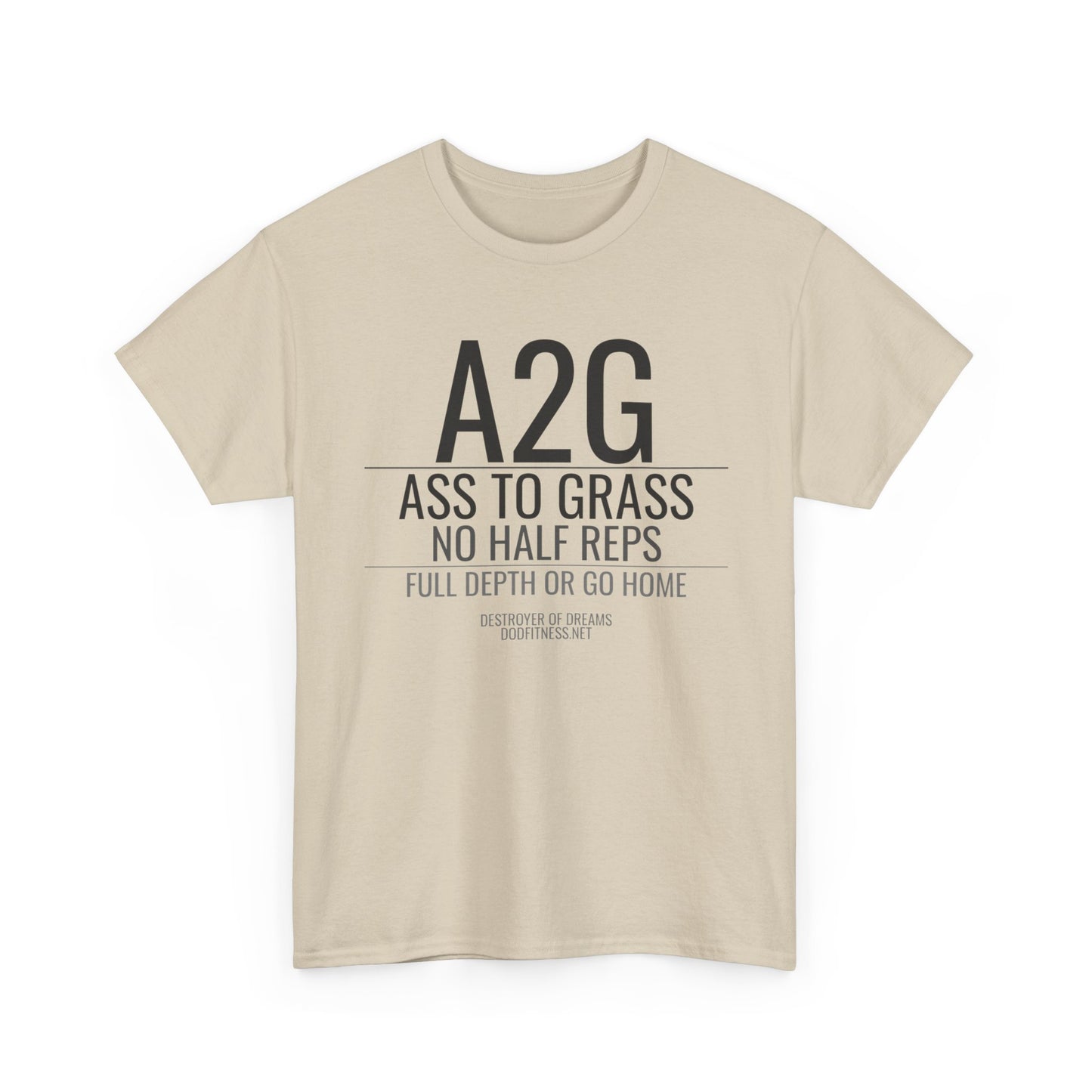 DoD Fitness - A2G - No Half Reps Women's Tee