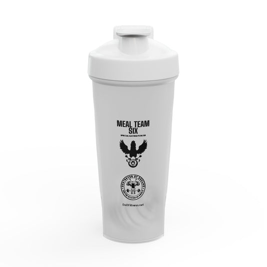 MEAL Team 6 Protein Shaker Bottle – Fitness Gym Blender Bottle