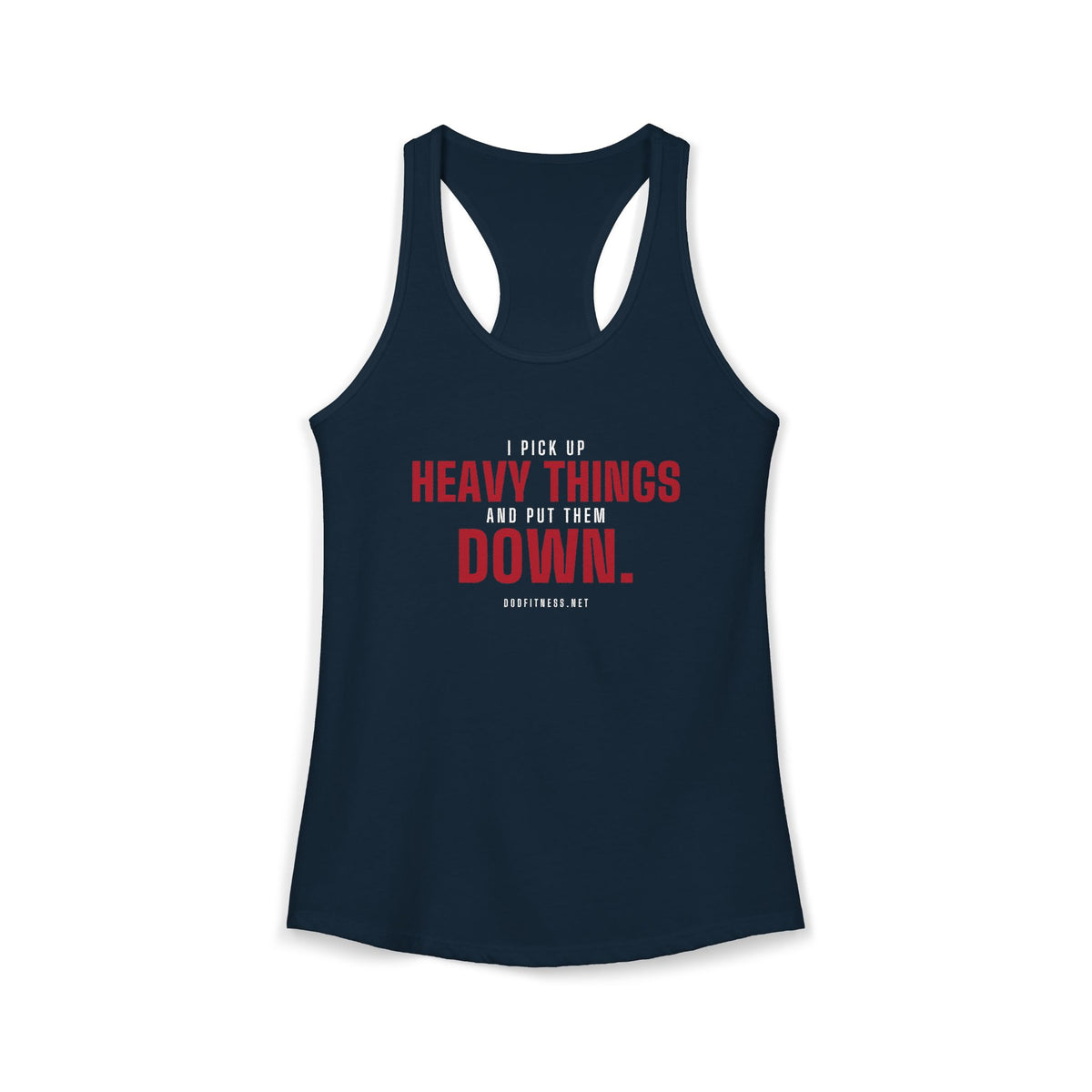 DoD Fitness - Heavy Things Women's Tank