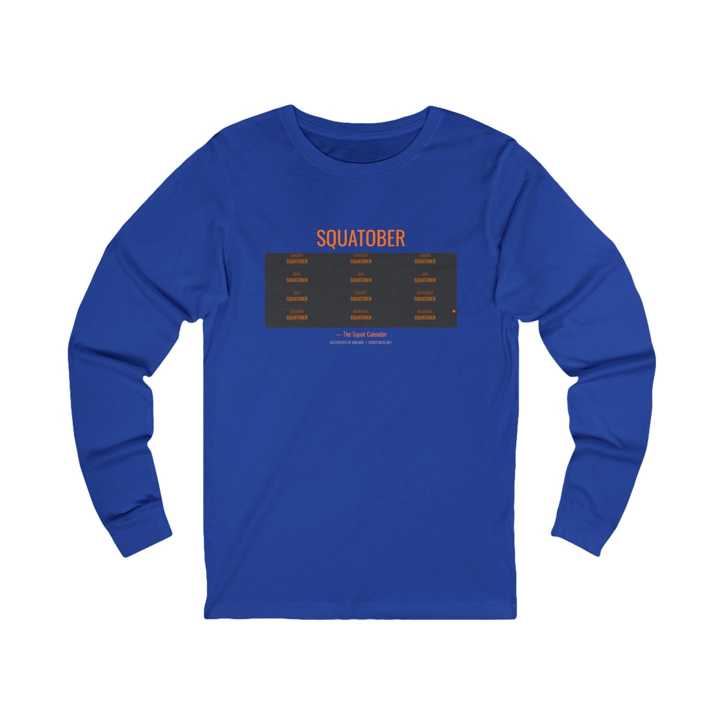 DoD Fitness - Squatober - 31 Days of Excuses LS