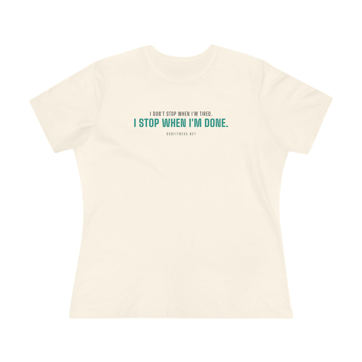 DoD Fitness - Tired Women's Tee