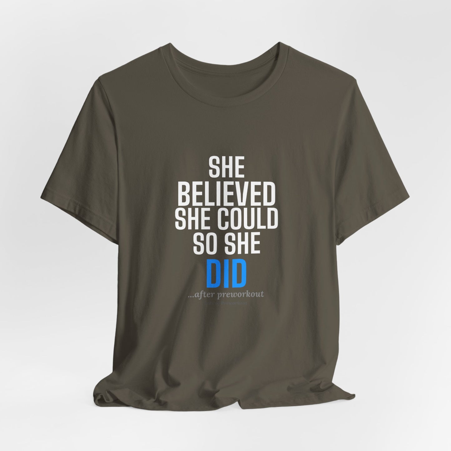 DoD Fitness - She Believed Tee