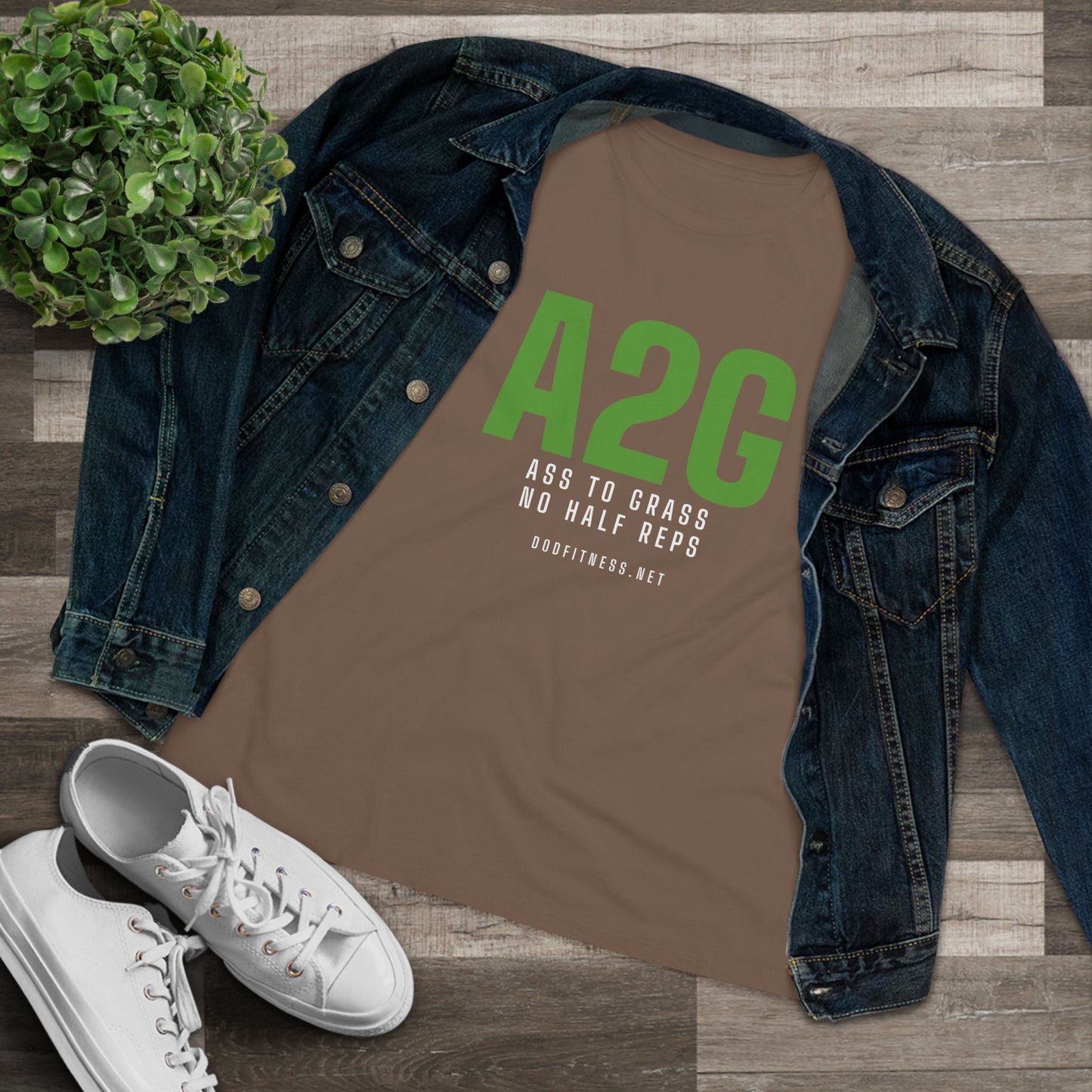 DoD Fitness - A2G - No Half Reps Women's Tee
