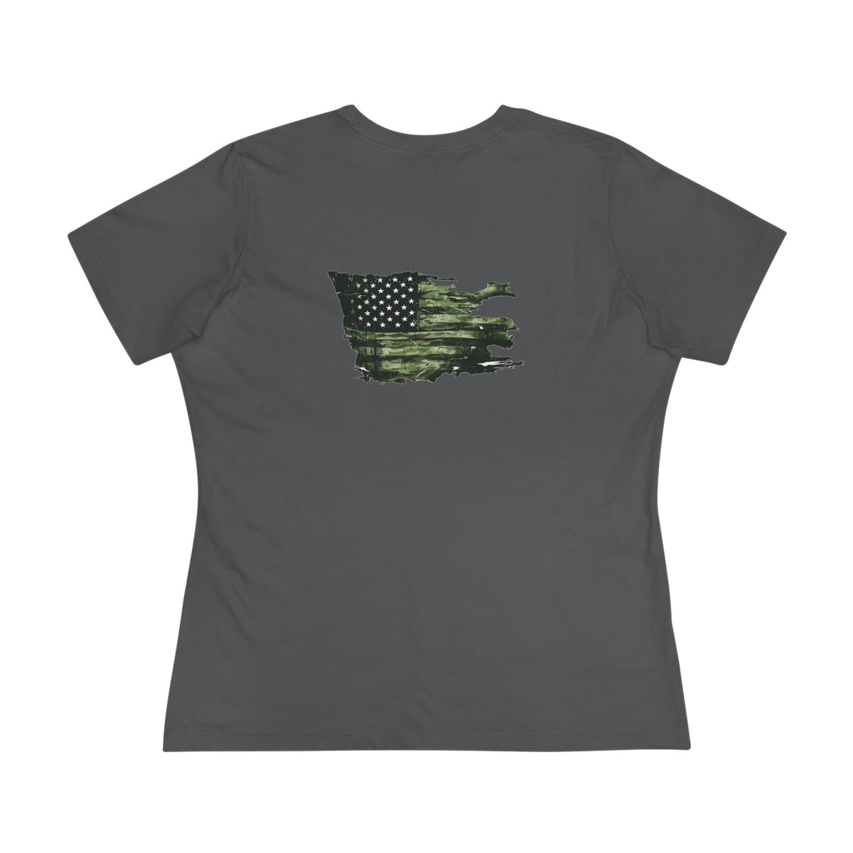 United We Serve - Military women's tee - funny gym shirt by DoD Fitness