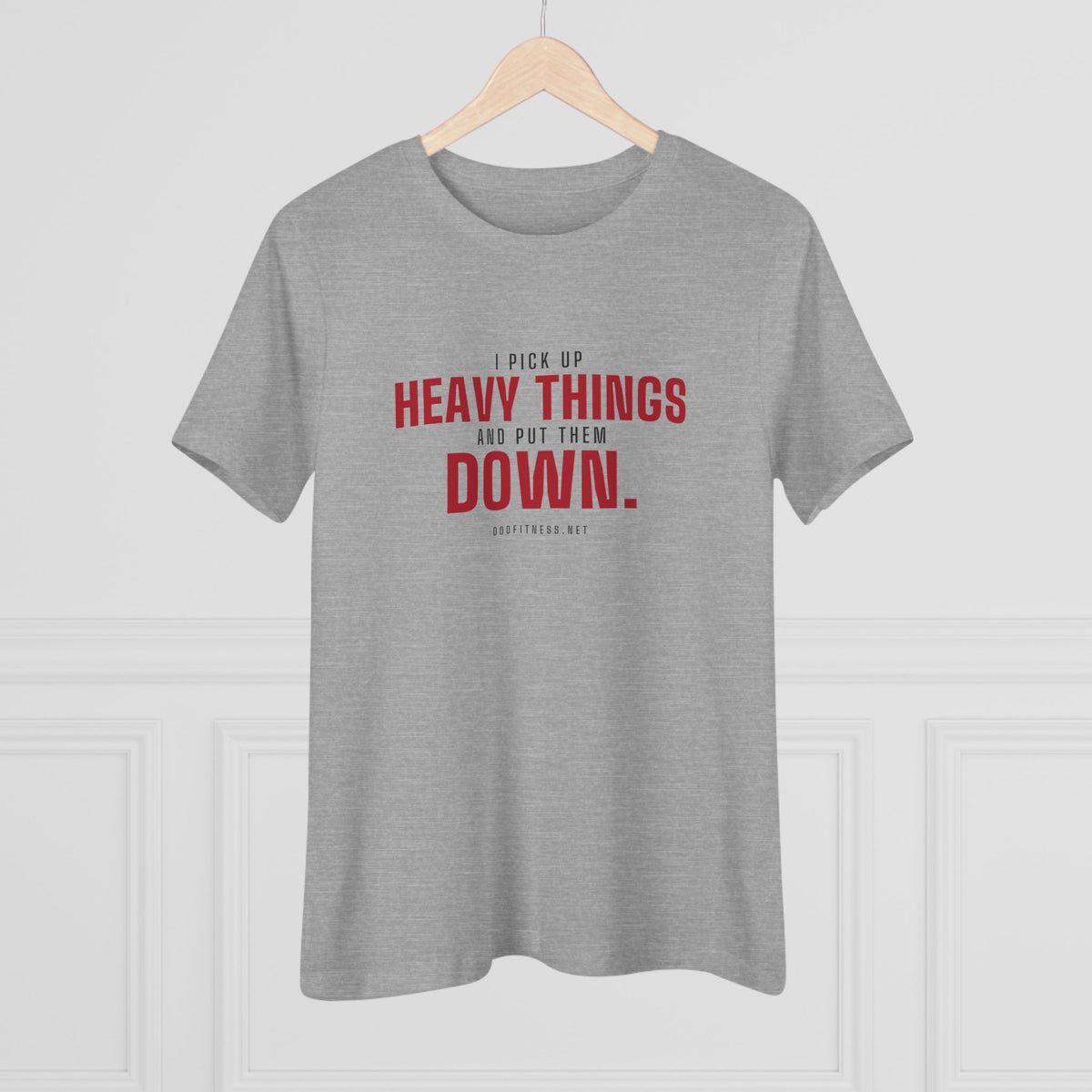 DoD Fitness - Heavy Things Women's Tee