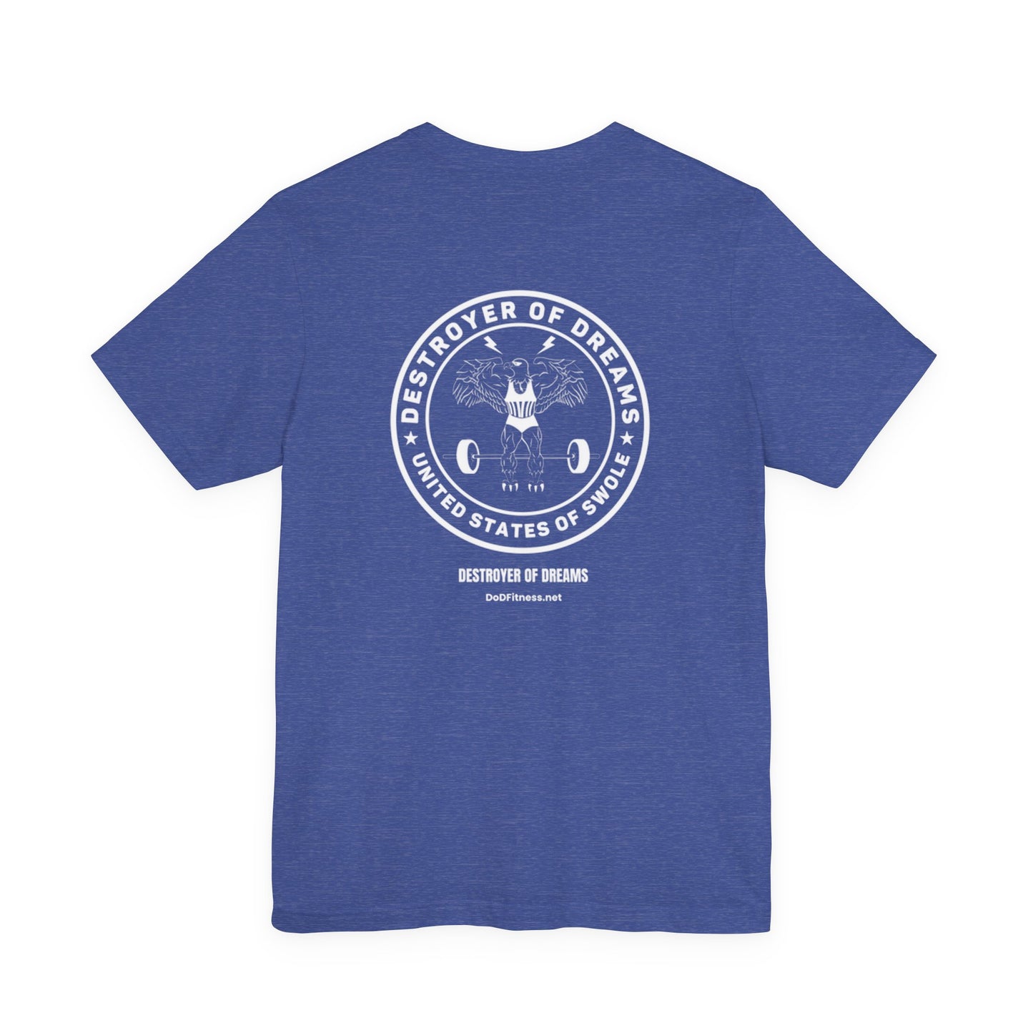 Big Weights men's tee - funny gym shirt by DoD Fitness