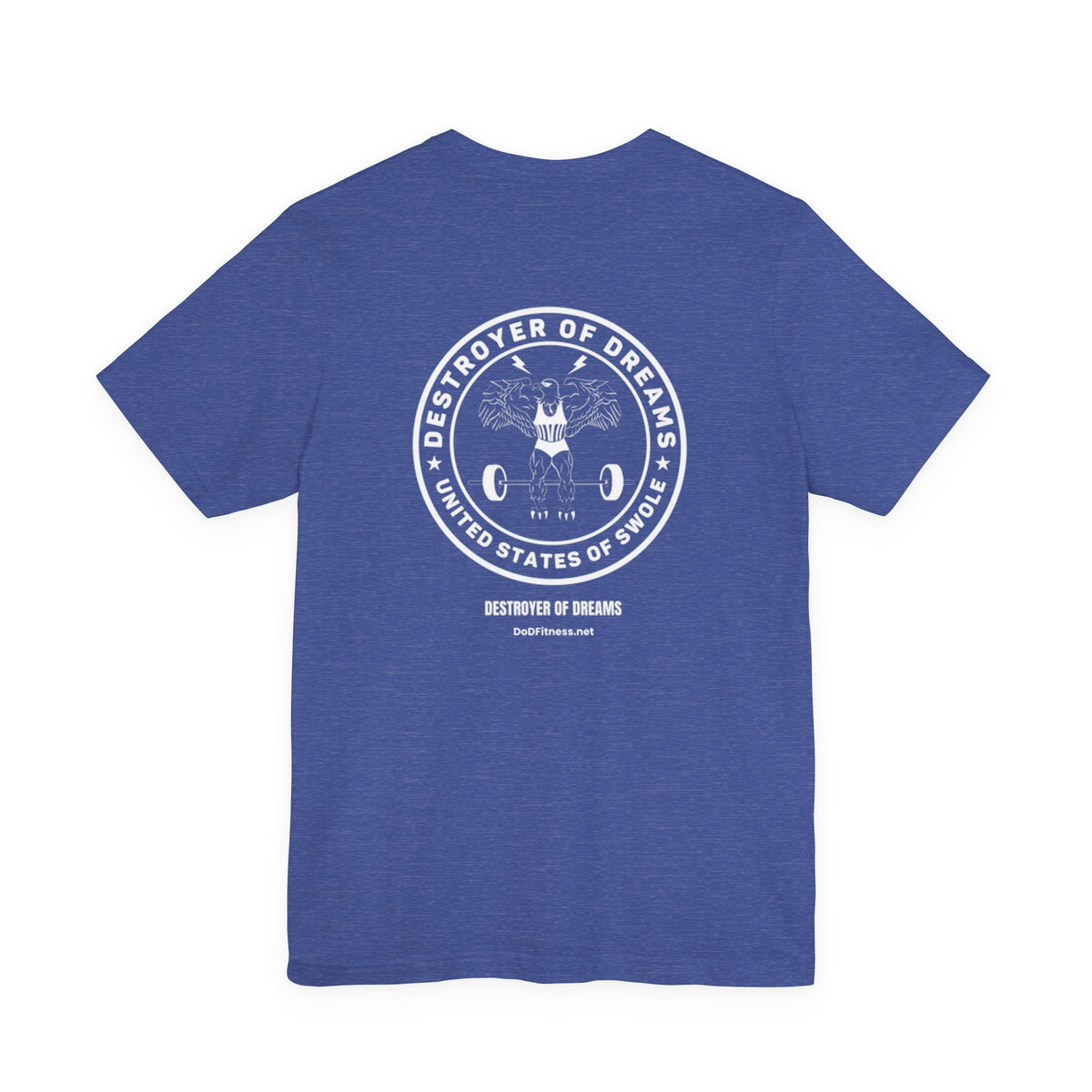 Big Weights men's tee - funny gym shirt by DoD Fitness