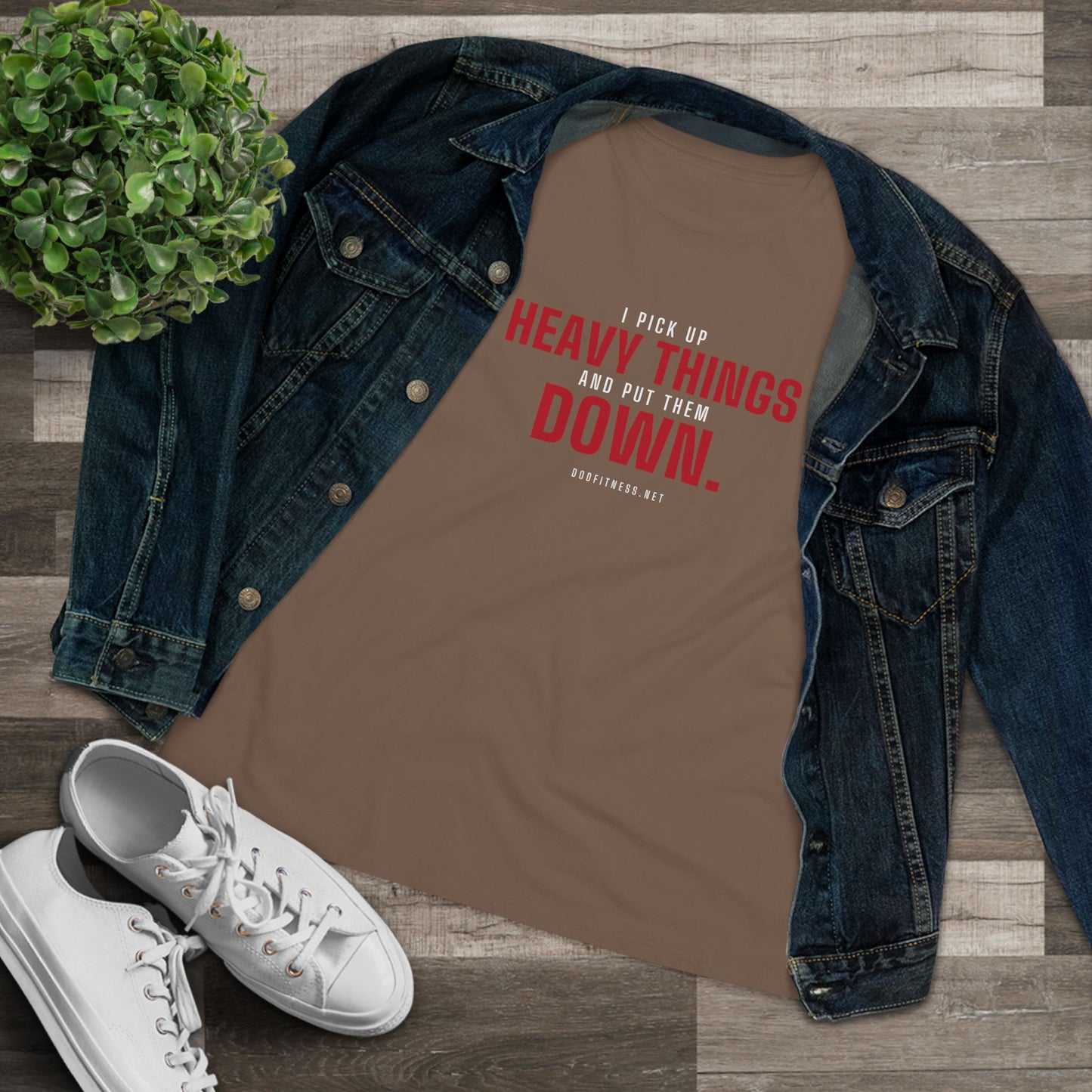 DoD Fitness - Heavy Things Women's Tee