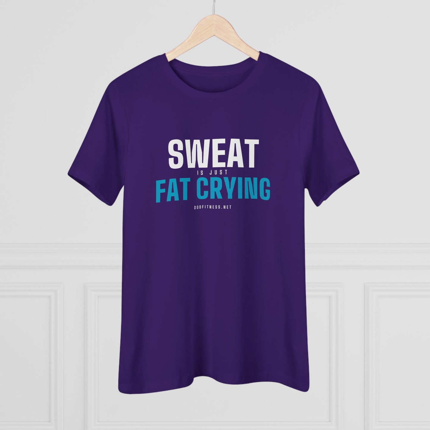 DoD Fitness - Fat Crying Frown Women's Tee