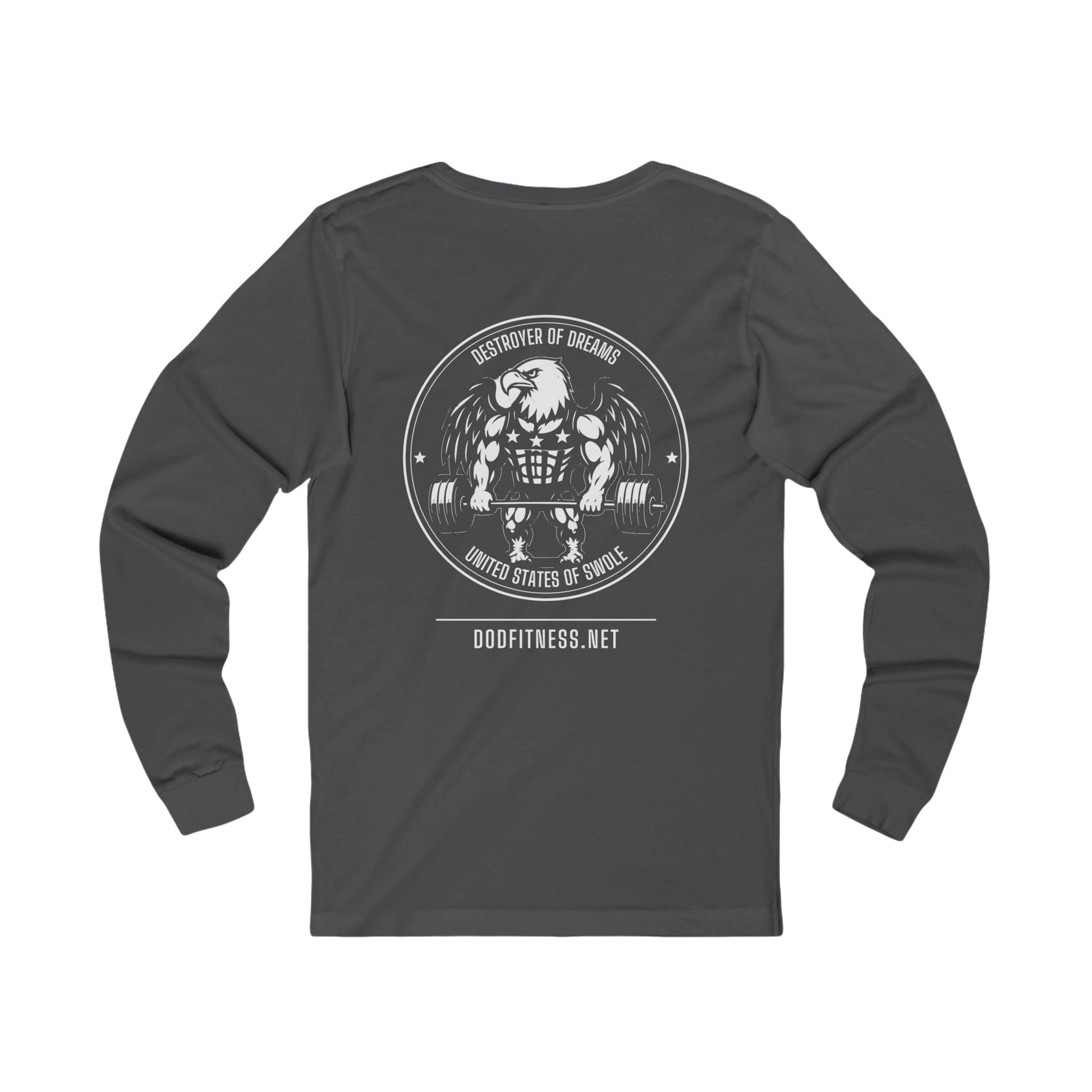 Passivitis - I'll Just Do Lunges long sleeve tee - funny gym shirt by DoD Fitness