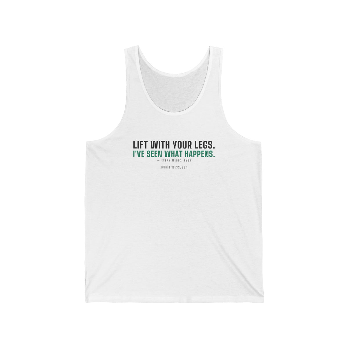 DoD Fitness - Lift With Your Legs Men's Tank