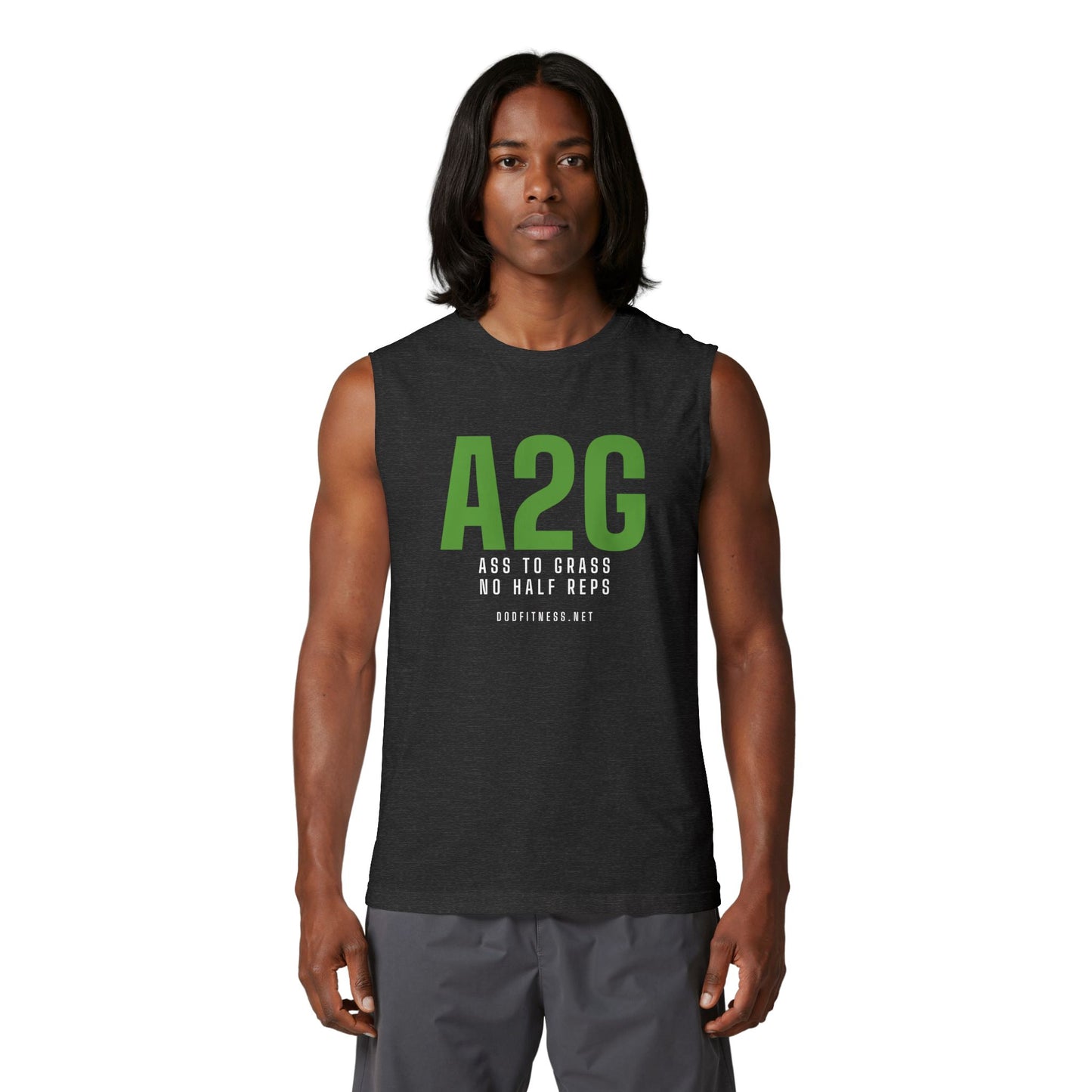 DoD Fitness - A2G - No Half Reps Stringer Tank