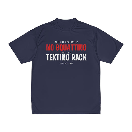 DoD Fitness - No Squatting Texting Rack Moisture Wicking
