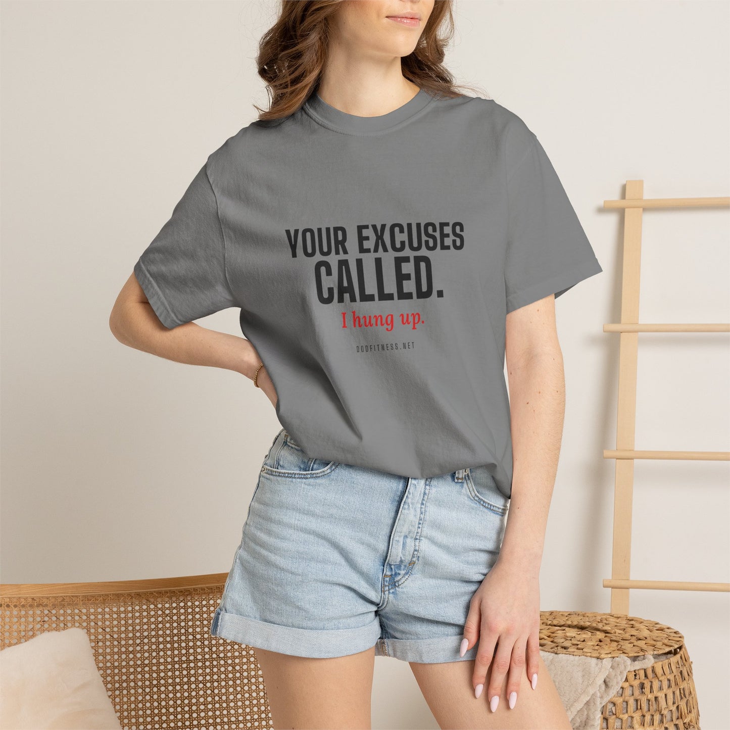 DoD Fitness - Excuses Called Men's Tee