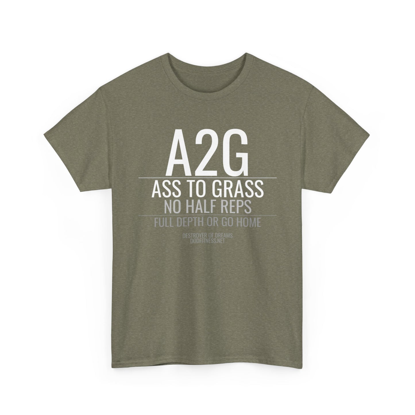 DoD Fitness - A2G - No Half Reps Women's Tee
