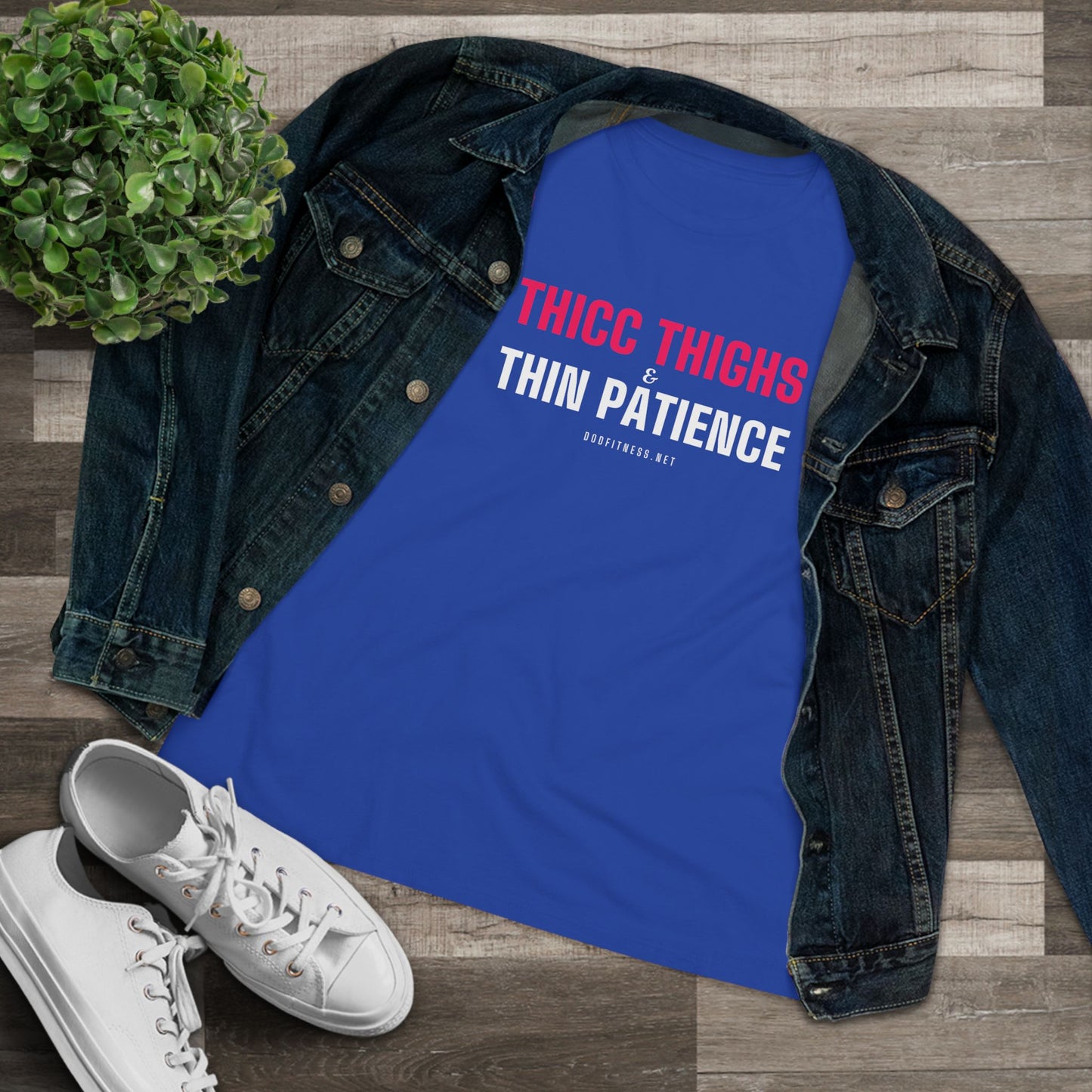 DoD Fitness - Thicc Thighs Women's Tee