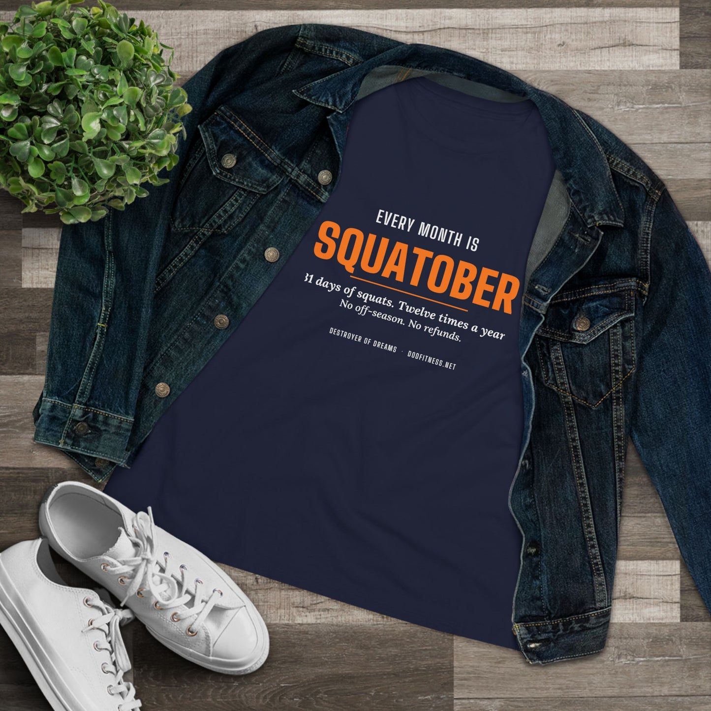 DoD Fitness - Squatober Women's Tee