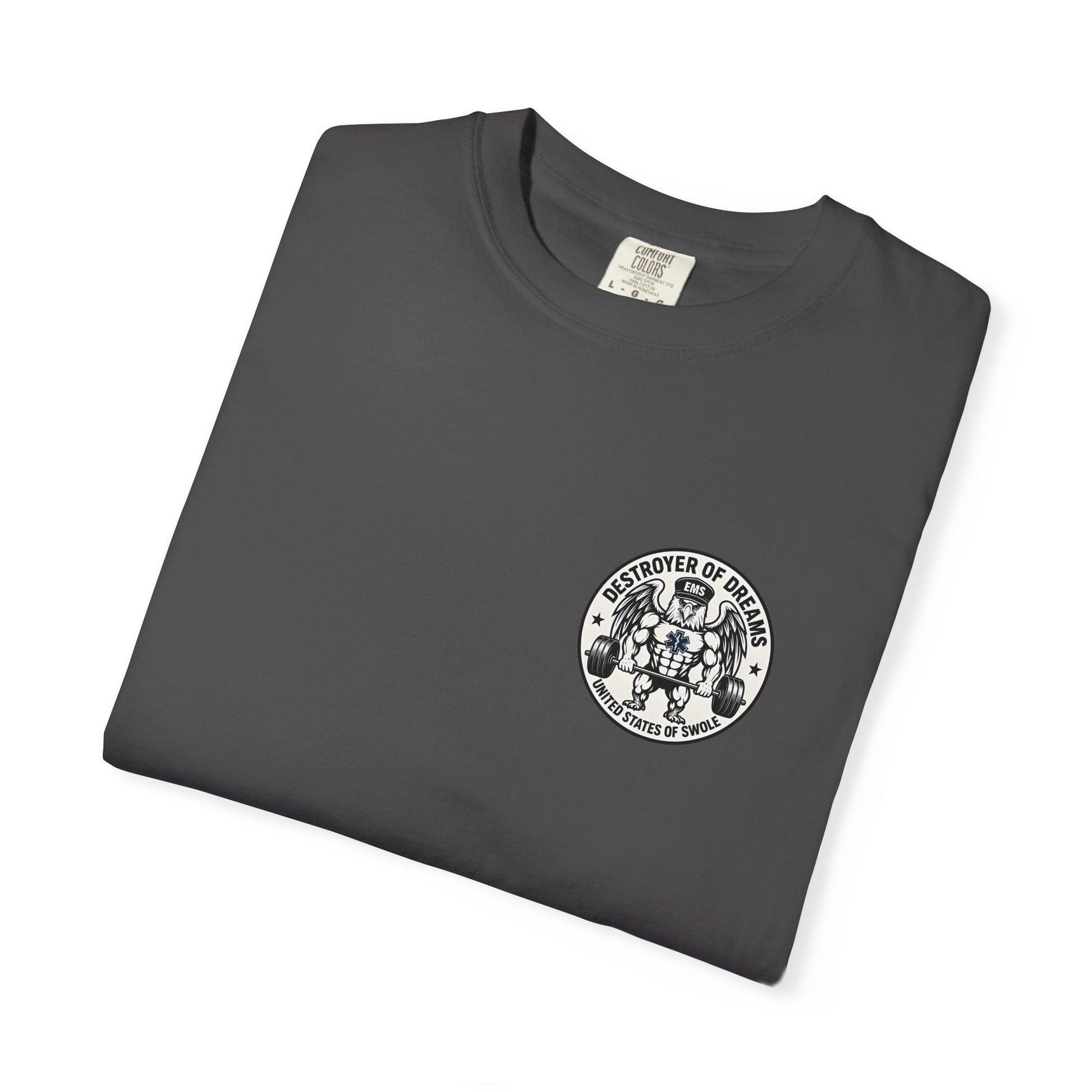 Thin Green Line men's tee - funny gym shirt by DoD Fitness