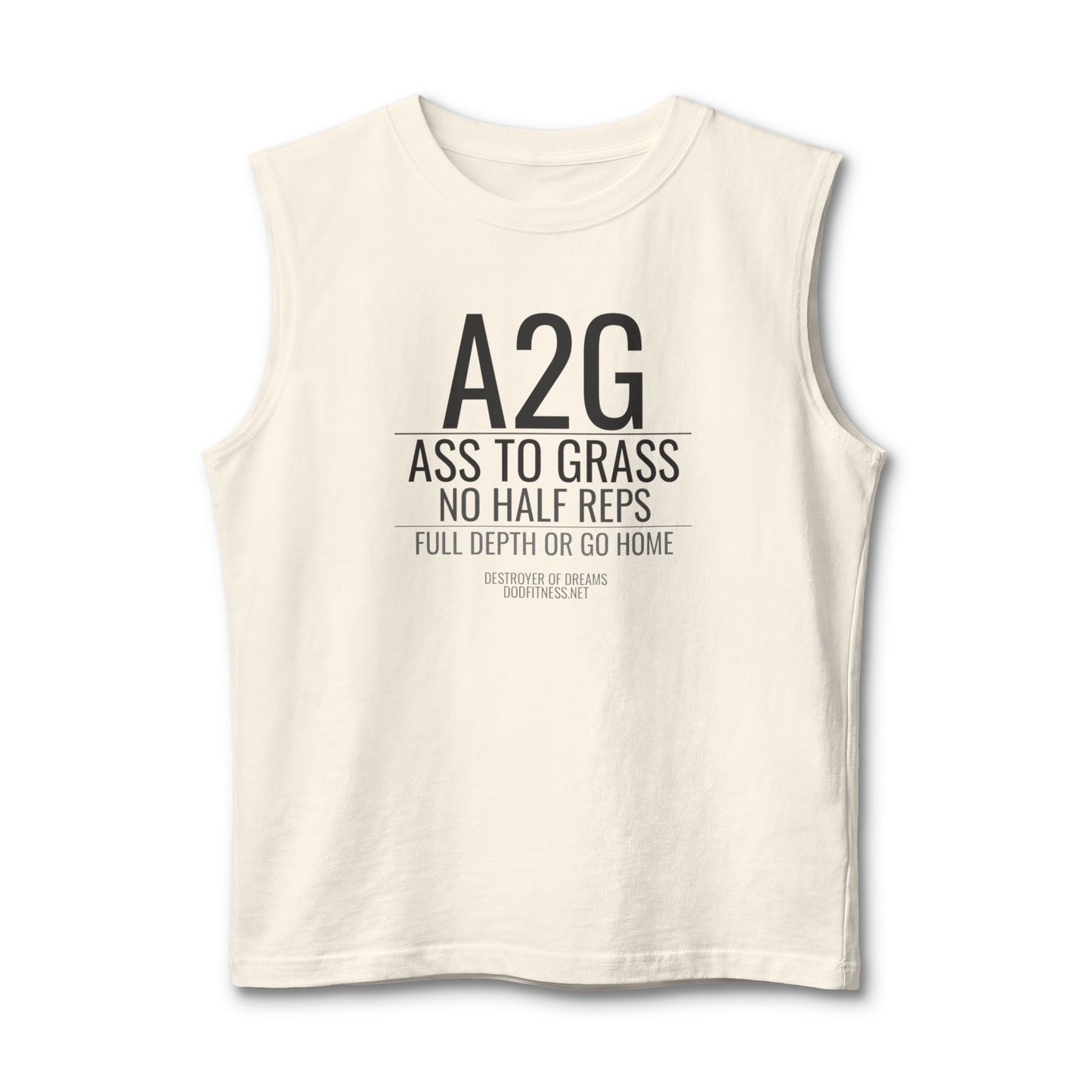 DoD Fitness - A2G - No Half Reps Stringer Tank