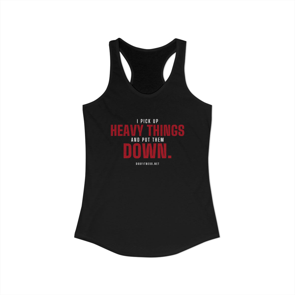 DoD Fitness - Heavy Things Women's Tank