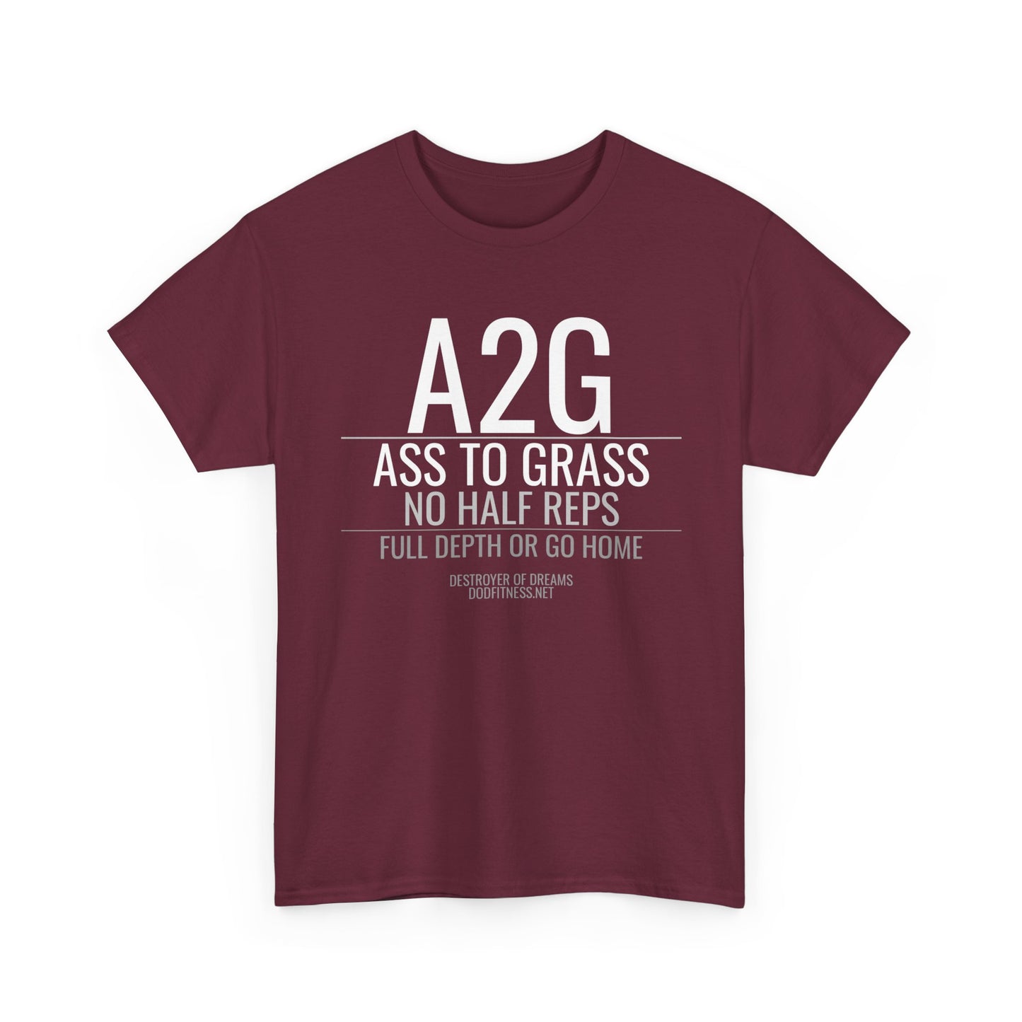 DoD Fitness - A2G - No Half Reps Women's Tee