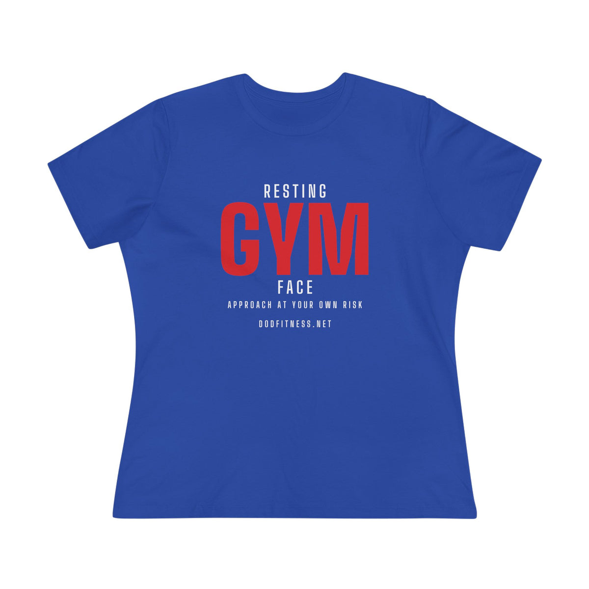 DoD Fitness - Resting Gym Face Women's Tee