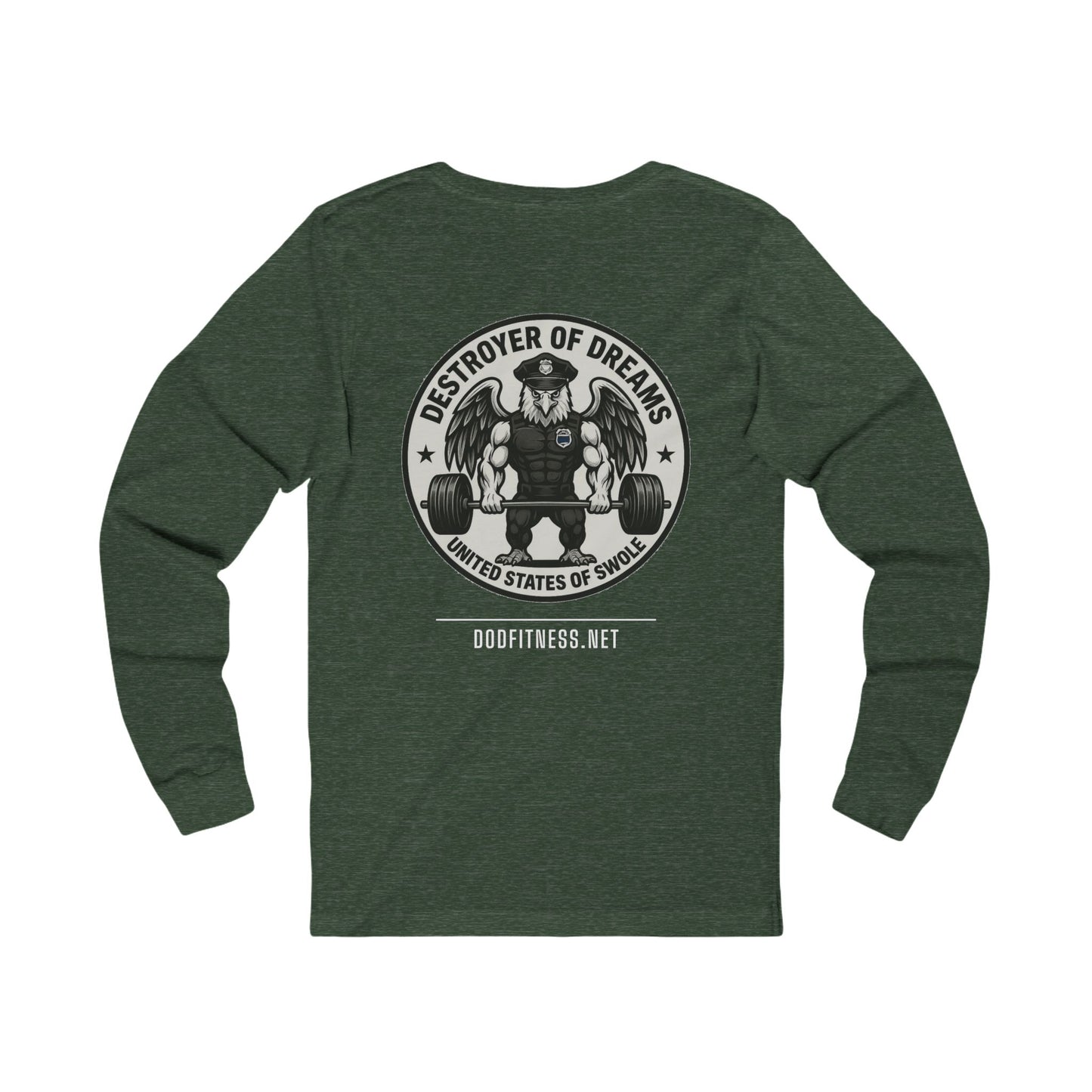 DoD Fitness - Run For A Living Long Sleeve