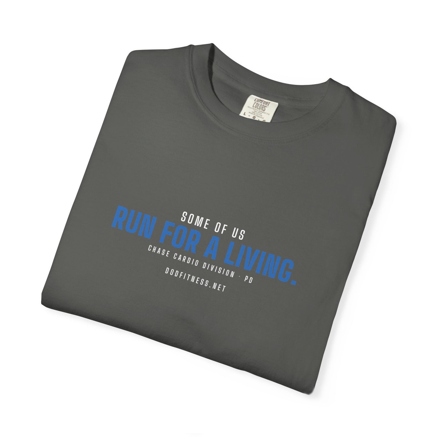 DoD Fitness - Run For A Living Men's Tee