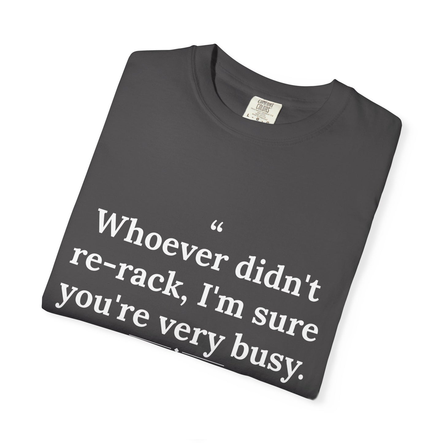 Passivitis - I'm Sure You're Very Busy men's tee - funny gym shirt by DoD Fitness