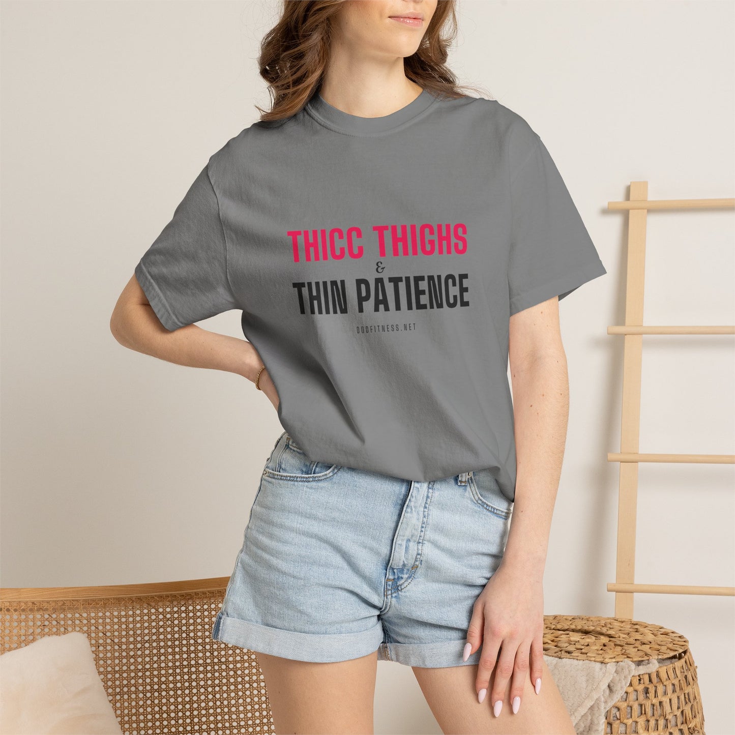 DoD Fitness - Thicc Thighs Men's Tee