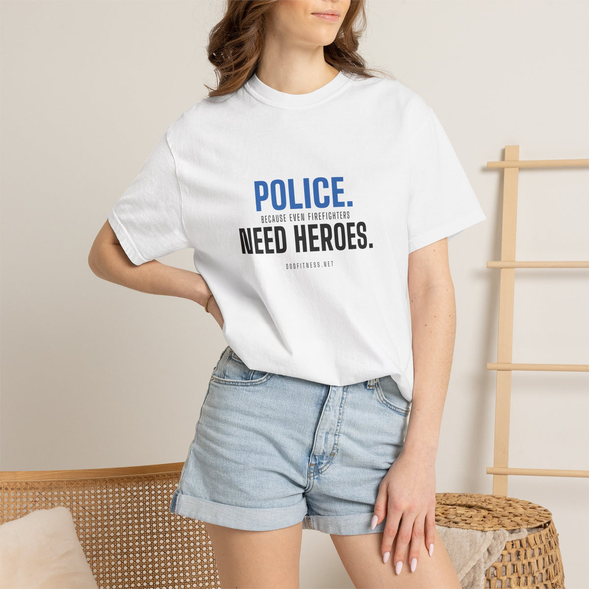 DoD Fitness - Police Need Heroes Men's Tee