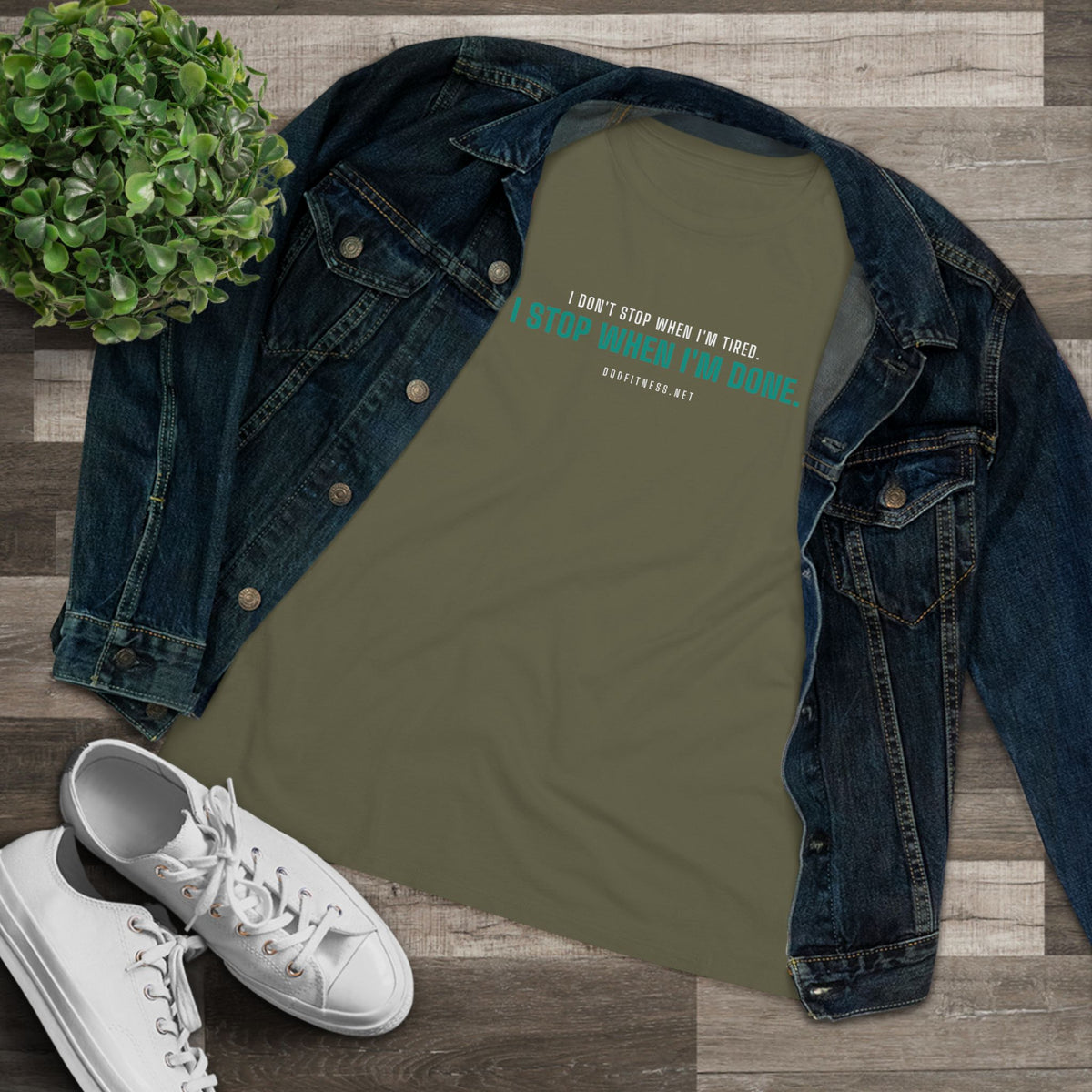 DoD Fitness - Tired Women's Tee