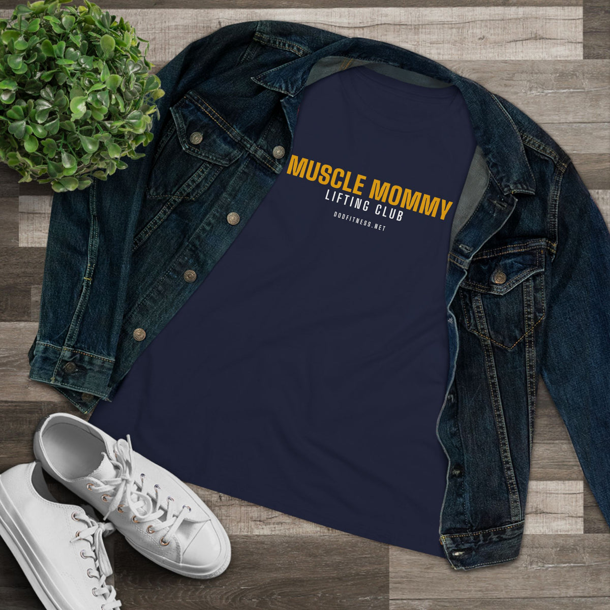 DoD Fitness - Muscle Mommy Women's Tee