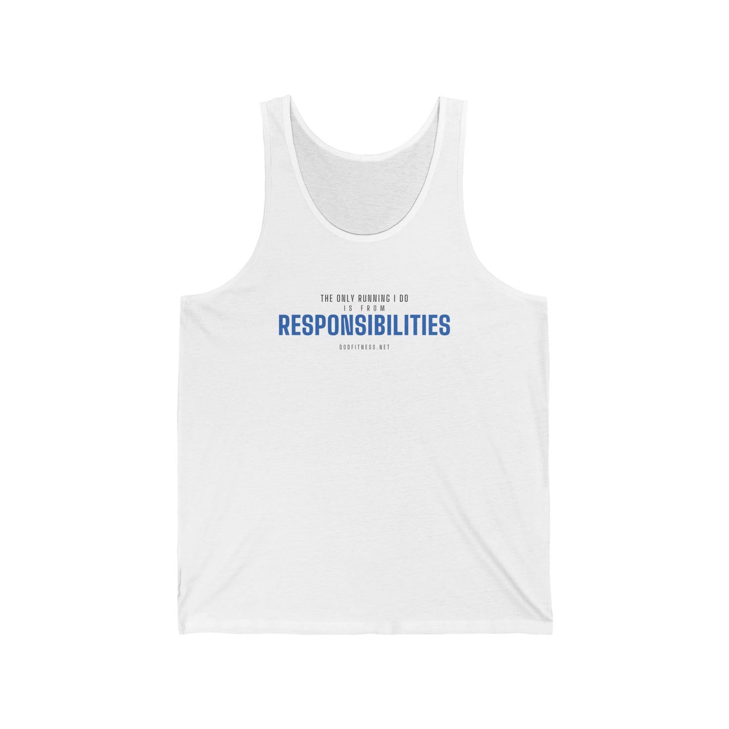 DoD Fitness - Running From Responsibilities Men's Tank