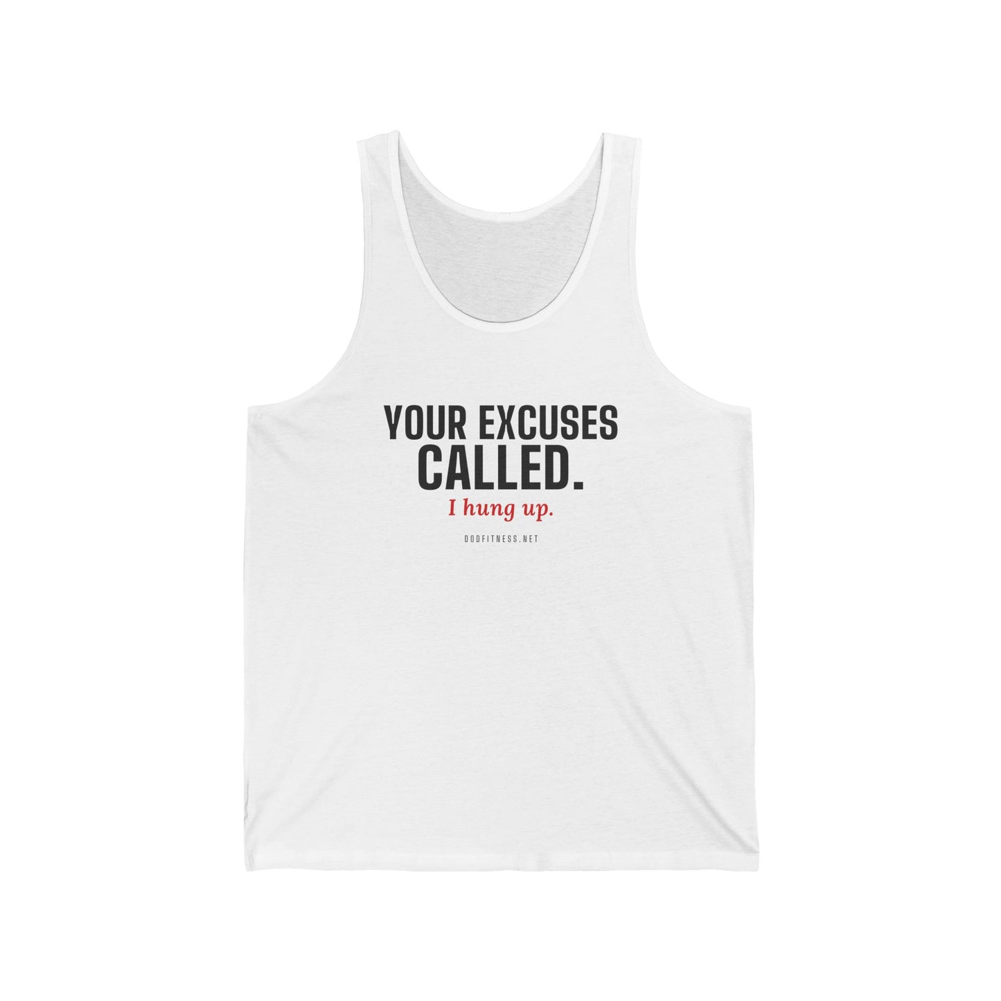 DoD Fitness - Excuses Called Men's Tank