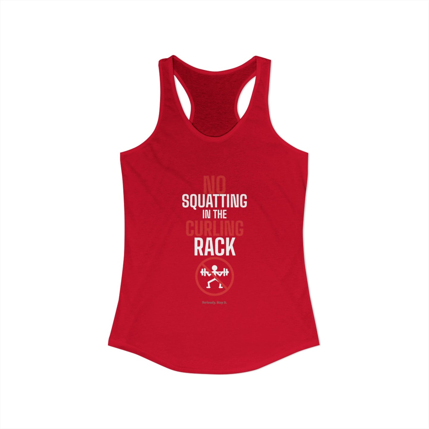 DoD Fitness - Curling Rack Women's Tank