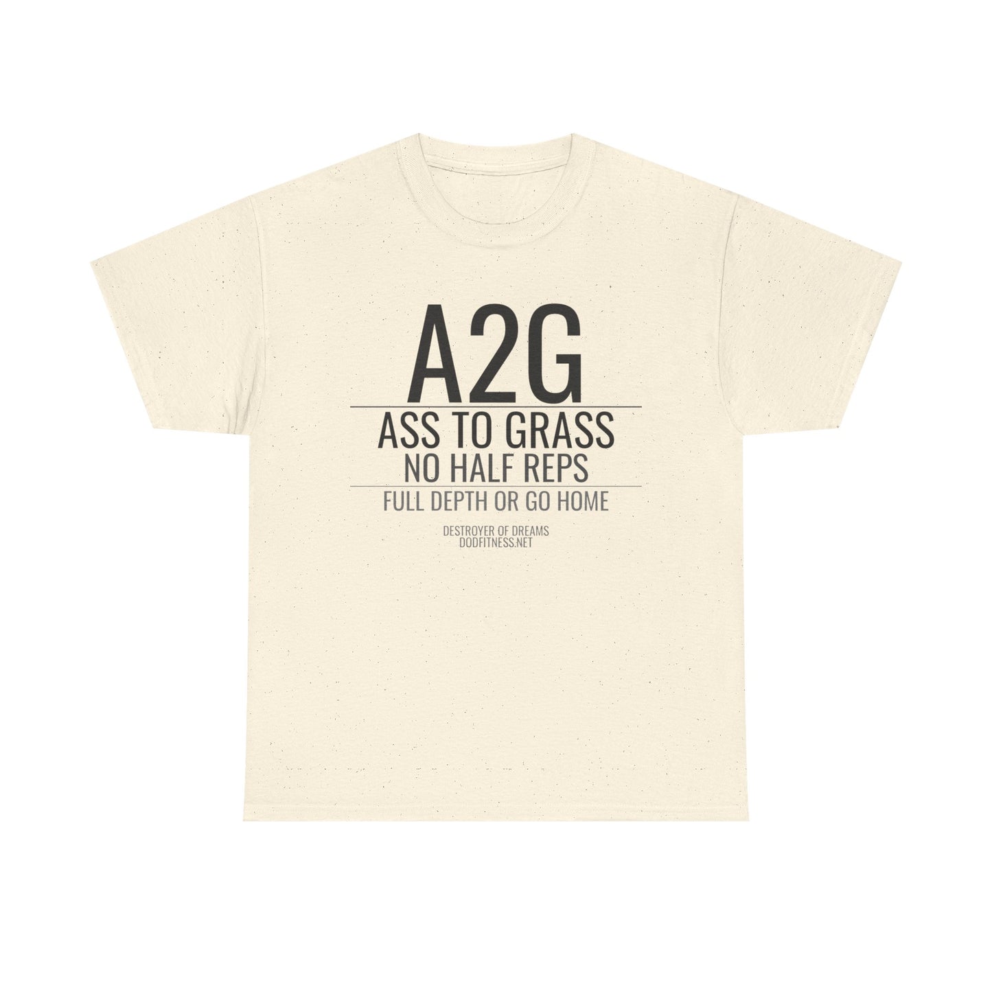 DoD Fitness - A2G - No Half Reps Women's Tee