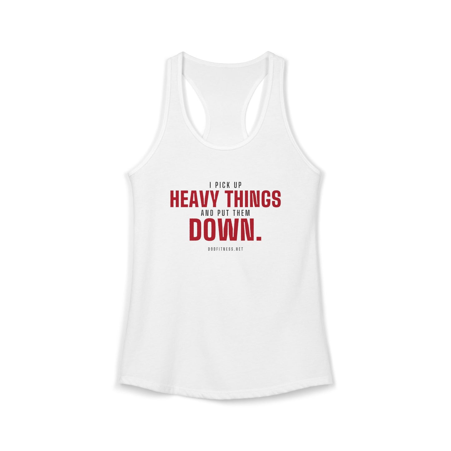 DoD Fitness - Heavy Things Women's Tank