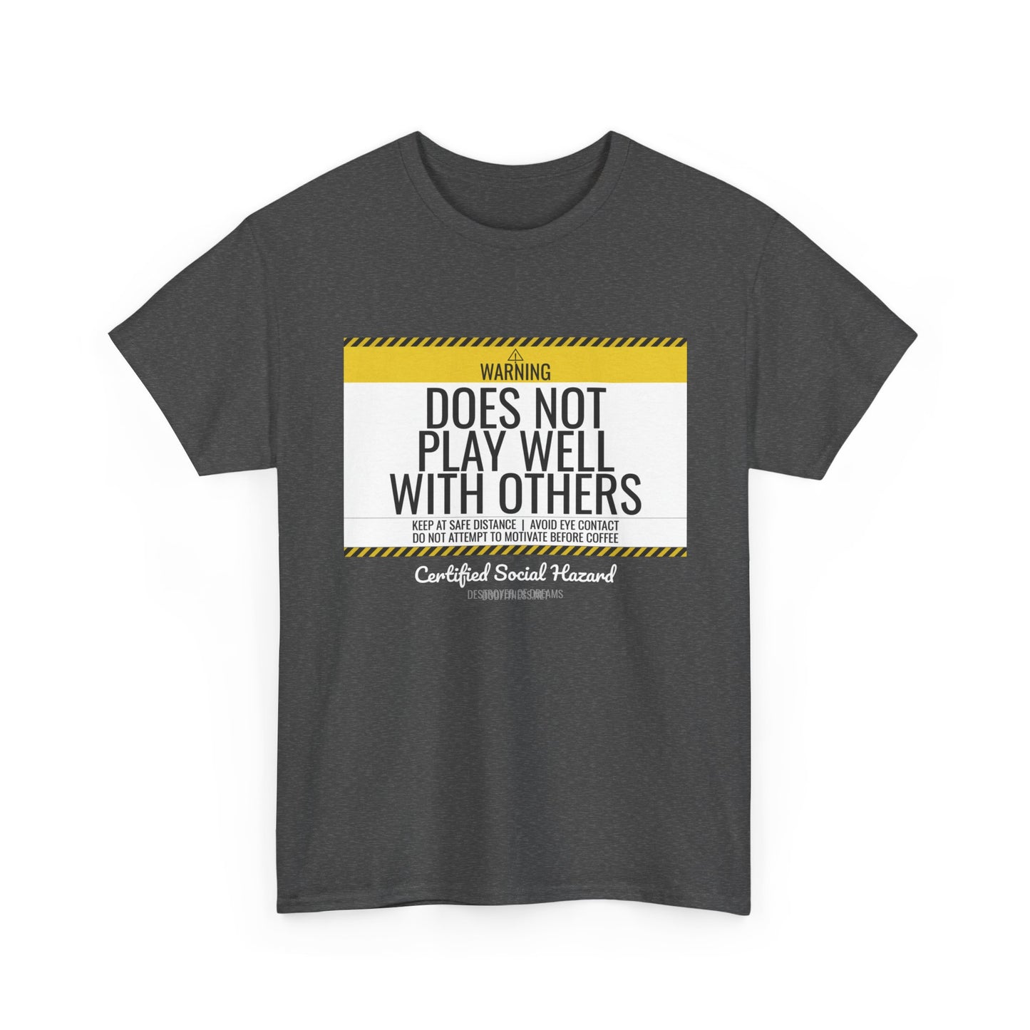 DoD Fitness - Warning Label Women's Tee