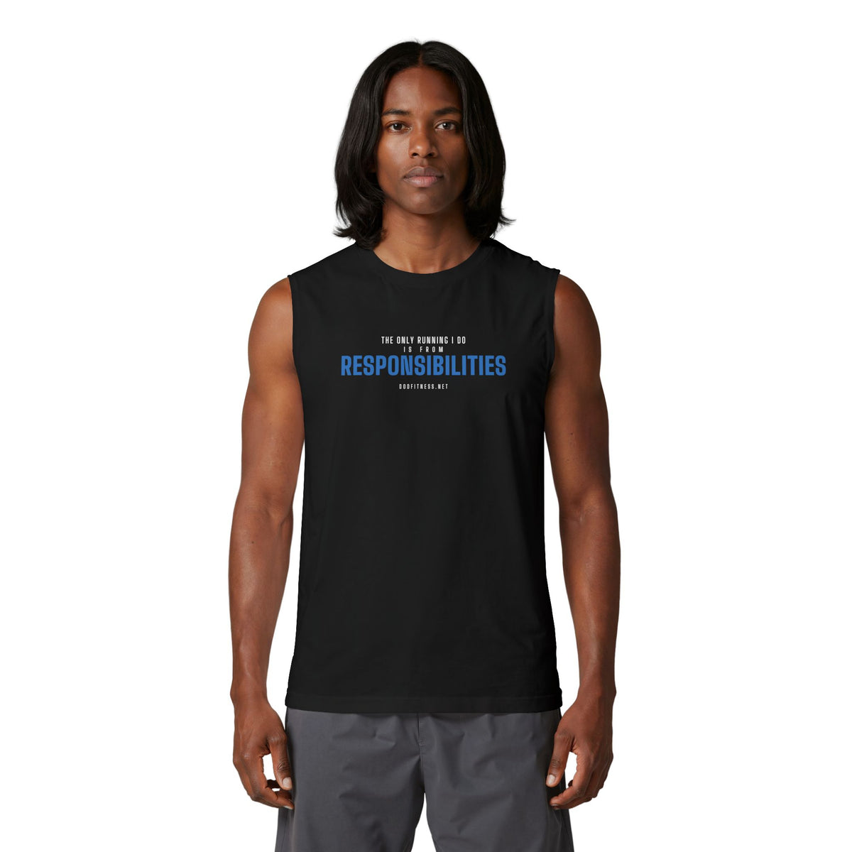 DoD Fitness - Running From Responsibilities Stringer Tank
