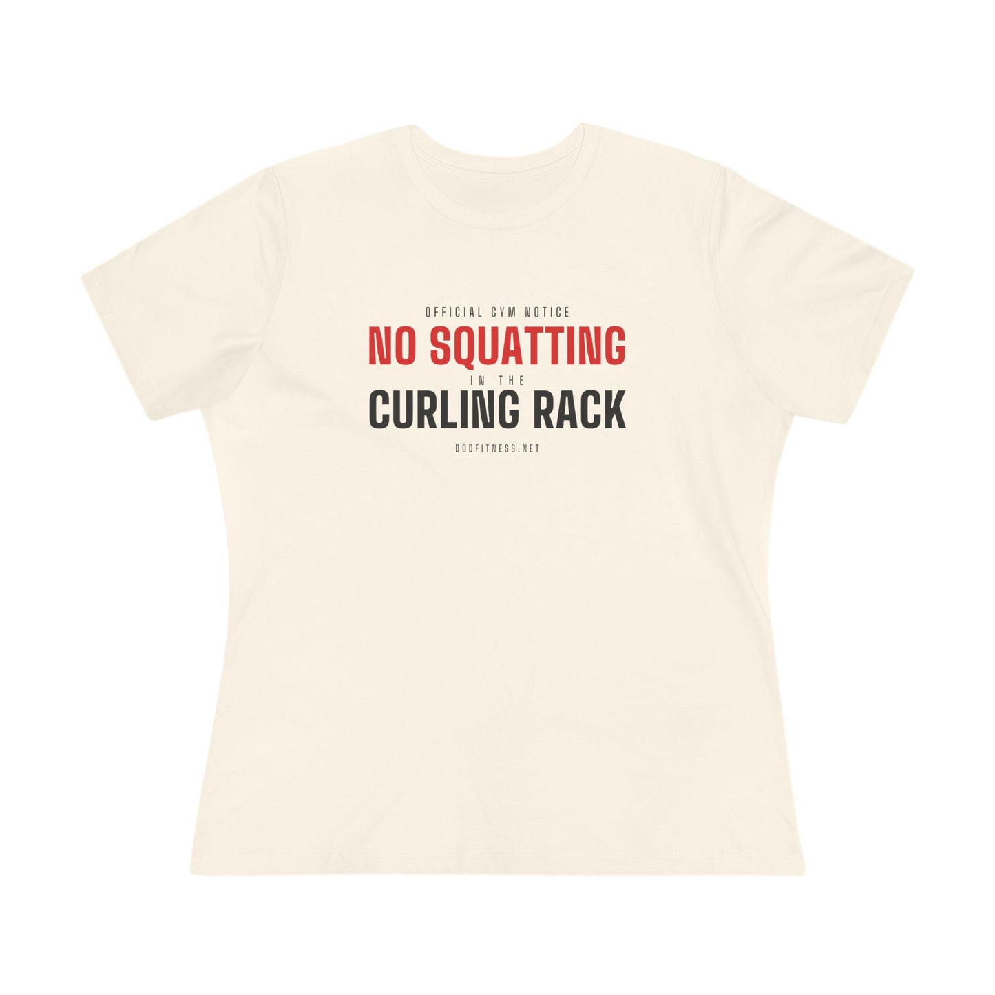 DoD Fitness - Curling Rack Women's Tee