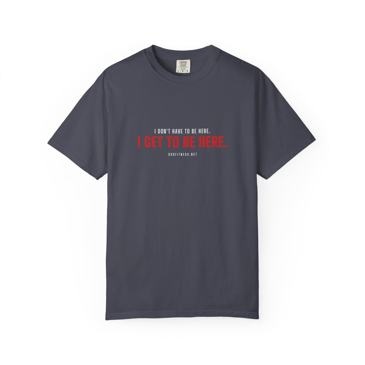 Have Get men's tee in Navy - funny gym shirt by DoD Fitness