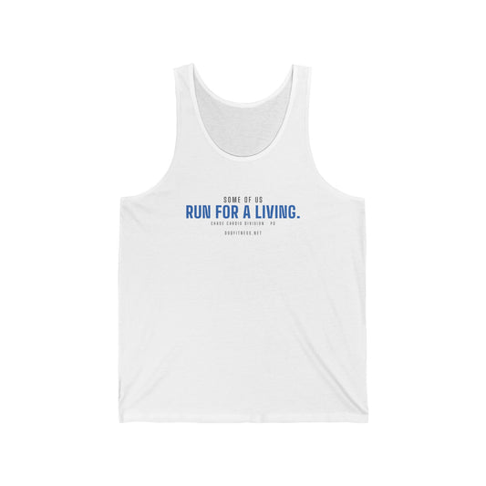DoD Fitness - Run For A Living Men's Tank