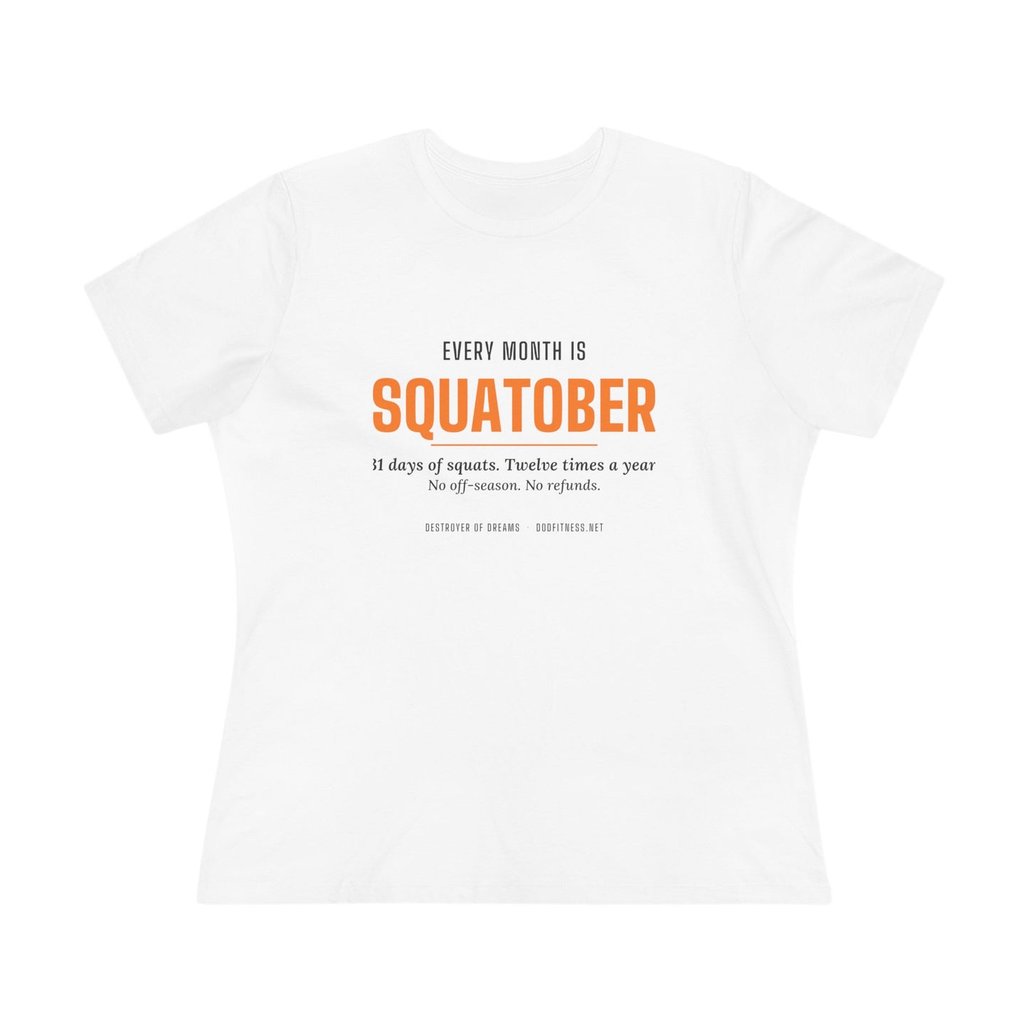 DoD Fitness - Squatober Women's Tee