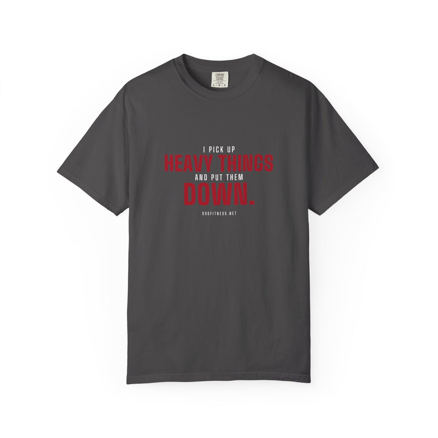DoD Fitness - Heavy Things Men's Tee