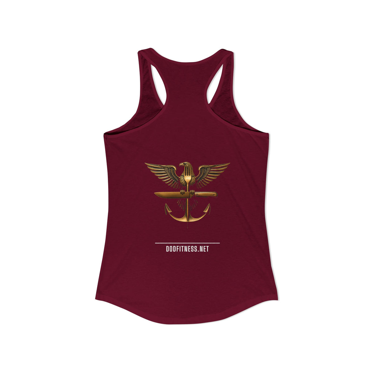 MEAL Team 6 - Operation: Cheat Day women's racerback tank - funny gym tank by DoD Fitness