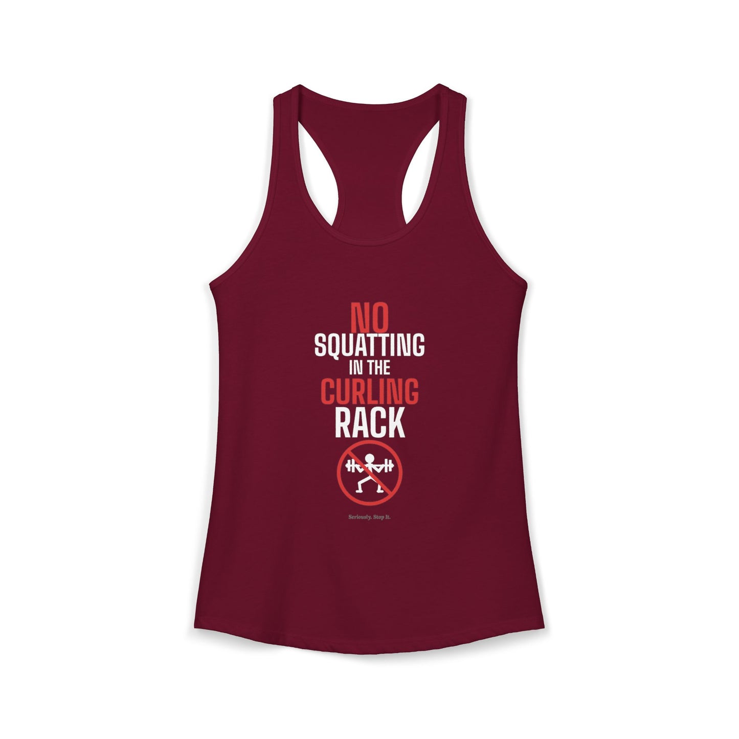 DoD Fitness - Curling Rack Women's Tank