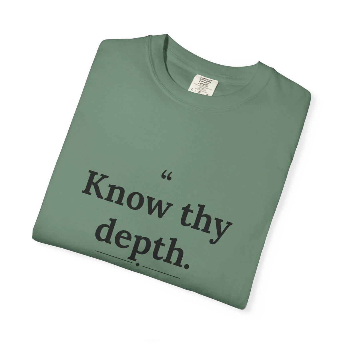 Assticles - Know Thy Depth men's tee - funny gym shirt by DoD Fitness