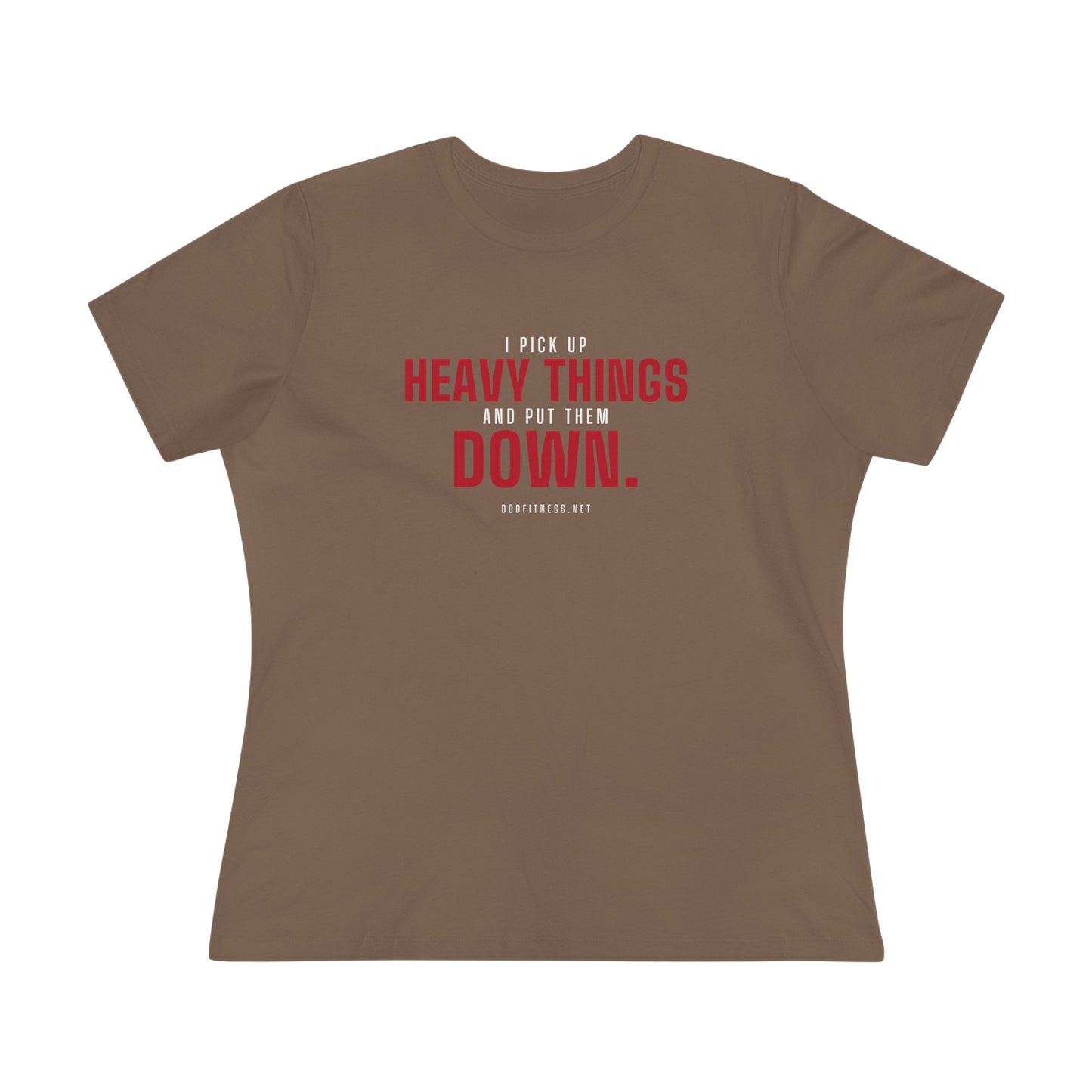 DoD Fitness - Heavy Things Women's Tee